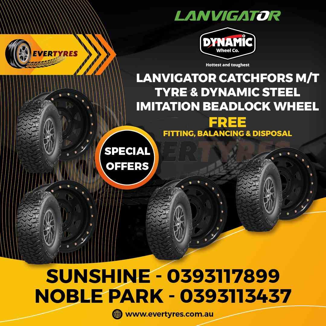 LANVIGATOR CATCHFOR M/T & Dynamic Steel Imitation Beadlock