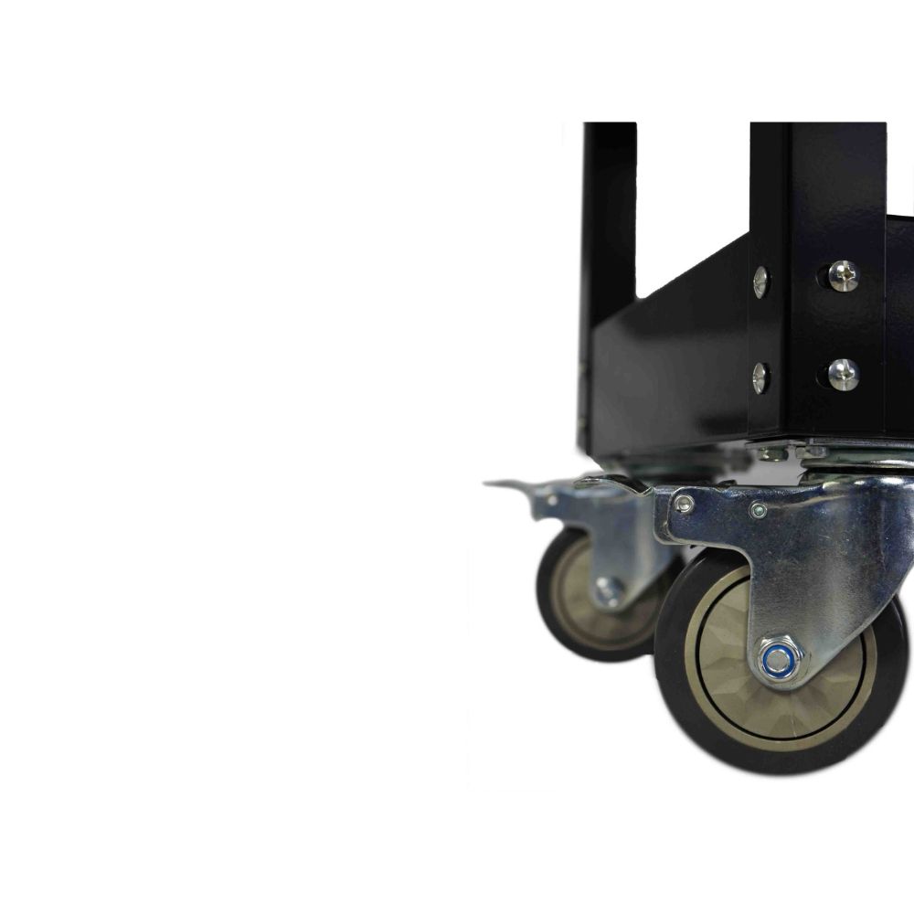 Bigger & Wider Tool Trolley Cart Storage Black