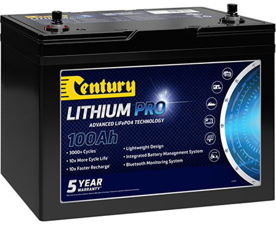 Century C12-100XLI Lithium Pro