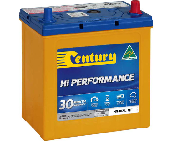 Century Hi Performance Car Battery NS40ZL MF