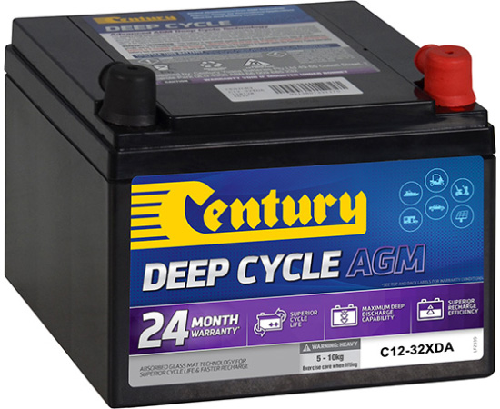 Century Deep Cycle AGM Range C12-32XDA