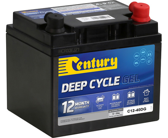 CENTURY DEEP CYCLE GEL Battery C12-40DG